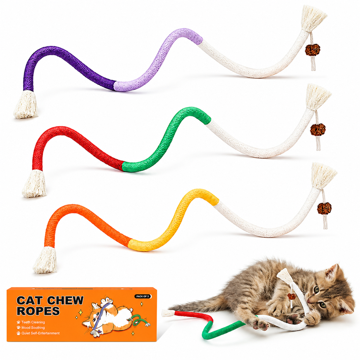 PurrDent™ Dental Rope