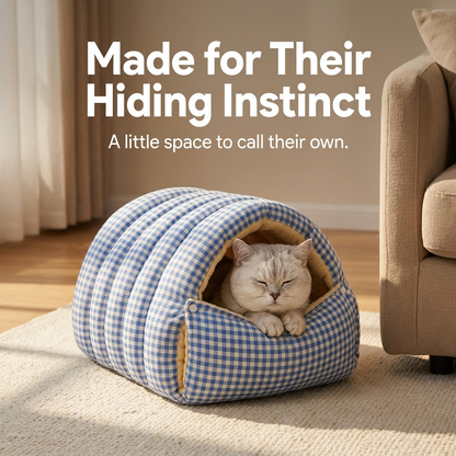 CozyNest™ Pet Cave Bed