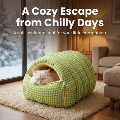 CozyNest™ Pet Cave Bed
