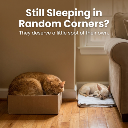 CozyNest™ Pet Cave Bed